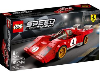 LEGO Speed Champions. 1970 Ferrari 512M 76906, 291 piese, Lego