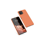 Husa Kwmobile pentru Xiaomi Mi 11 Lite 5G/11 Lite 5G NE, Silicon, Portocaliu, 54730.203