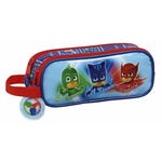 Penar tip borseta dublu 21x8x6 cm, PJ Masks