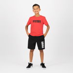 Tricou bumbac Educație fizică PUMA Roșu Băieți, PUMA