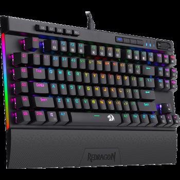Tastatura Redragon mecanica Magic-Wand neagra iluminare RGB
