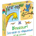 Dinozauri - Intrebari Si Raspunsuri - 50 de Jetoane, Didactica Publishing House