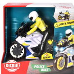 Motocicleta de politie Dickie Toys