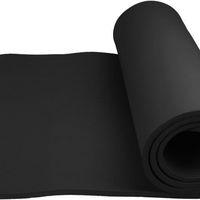 Power System Saltea de exerciții - FITNESS YOGA MAT PLUS Negru, 