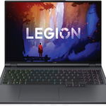 Laptop Gaming Lenovo Legion 5 Pro 16ARH7H, 16", WQXGA, AMD Ryzen 7 6800H, 16GB RAM, 512 GB SSD, NVIDIA GeForce RTX 3070, No OS, Premium Care, Storm Grey