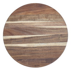 Platou rotativ, 40,5 cm, din lemn de acacia - Zokura, Zokura
