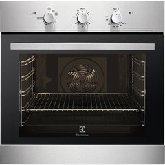 Cuptor pe gaz Electrolux EOG2102AOX cu autocuratare catalitica A+ 68 litri inox antiamprenta