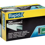 Capse Rapid 140/10, sarma plata otel inoxidabil, High Performance, pentru acoperis, 2000 capse/cutie carton 11910733