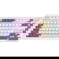 
        Tastatura wireless mecanica Royal Kludge RKH81, RGB, Switch-uri Sky Cyan, Bluetooth, Verde        Cod produs: ROY-141907
      