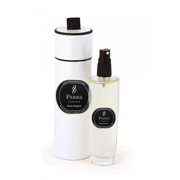 Spray parfumat pentru interior Parks Candles London Original, 100 ml, aromă de citrice, bergamotă și lemne