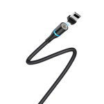 Cablu Borofone BU16 Skill USB la Lightning, 1.2m Negru