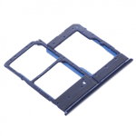 Suport Card / SIM Dual SIM Albastru pentru Samsung Galaxy A20e