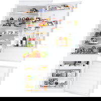 Combine frigorifice Candy CBT7719EW  incorporat, 2 usi Total No Frost, 364 l, H 193.5 cm, Clasa E, Wi-Fi Alb