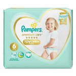 Scutece-chilotel Pampers Premium Care Pants Value Pack Marimea 6, 15+ kg, 31 buc