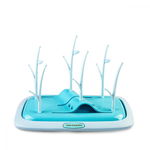 Suport pentru uscare biberoane Drying Rack Coral Blue, CANGAROO