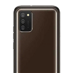 Husa Soft Clear Cover Samsung Galaxy A02s Black