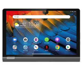 Tableta Lenovo Yoga Smart Tab YT-X705L, 10.1 inch Multi-touch, Snapdragon 439 2.0 GHz Octa Core, 3GB RAM, 32GB flash, Wi-Fi, Bluetooth, GPS, 4G, Android Pie, Iron Grey