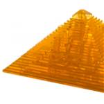 ESC WELT - Quest Pyramid Flaming Sand - Puzzle 3D Plexiglas - Colectie Limitata, ESC WELT