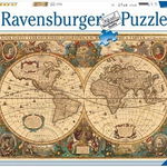 Puzzle Ravensburger harta antica a lumii, 5000 piese, Ravensburger