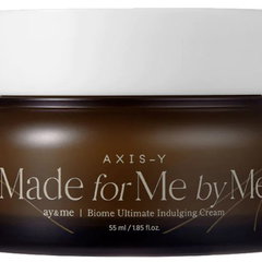 Crema de fata AXIS-Y Biome Ultimate Indulging, vegana, cu prebiotice si probiotice, pentru hidratare intensa, diminuarea ridurilor si luminozitate, 55 ml