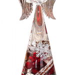 Figurina inger ANGEL noel, sticla, 20x8 cm, GILDE