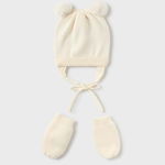 Mayoral Newborn set de bumbac pentru bebelusi Gift box culoarea bej, Mayoral Newborn