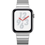 Curea otel inoxidabil Tech-Protect Linkband compatibila cu Apple Watch 4/5/6/7/8/SE/Ultra 42/44/45/49mm Silver, TECH-PROTECT