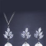 Set bijuterii Zirconia Pearls