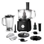 Robot de bucatarie Heinner HFP-750BK 750W Blender Negru, Heinner