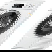 Uscator de rufe Miele TWJ 660 WP, Pompa de caldura, 9 kg, Clasa A+++, EcoDry, FragranceDos, ComfortSensor, WiFiConn@ct, Alb