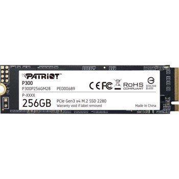 Solid State Drive (SSD) Patriot P300 256GB, NVMe, M.2.