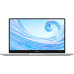 Laptop Huawei MateBook D15 53012HWS Intel Core (10th Gen) i3-10110U SSD 256GB 8GB Intel UHD Graphics 620 FullHD FPR Win10 Home Argintiu