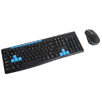 Kit tastatura si mouse wireless Gamer Quer, Quer