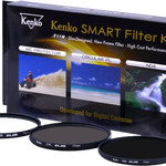 Set de 3 filtre smart Protect/CPL/ND8, Kenko, 37mm