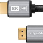 Kruger&Matz HDMI - cablu HDMI 3m negru (KM1266), Kruger&Matz