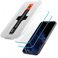 Folie iPhone 13 Spigen Glas.tR EZ Fit AGL03385 Pachet 2buc.
