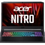 Laptop Gaming Acer Nitro 5 AN517-54 cu procesor Intel Core i7-11800H, 17.3', RAM 16GB DDR4 + 16GB DDR4, SSD 1TB, - 4710886871996 Laptop Gaming Acer Nitro 5 AN517-54 (Procesor Intel® Core™ i7-11800H (24M Cache, up to 4.60 GHz) 17.3" FHD 144Hz,  ..., Acer