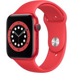 Apple Watch Series 6 GPS, 44mm PRODUCT(RED) Aluminium Case with PRODUCT(RED) Sport Band - Regular