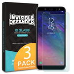 Folie securizata Ringke Sticla Premium pentru Galaxy A6 (2018) pachet 3 folii