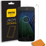 Folie Protectie Sticla Senno Def SE SNNM-SP-SE-MOG5SP-CL pentru Moto G5S Plus (Transparent)