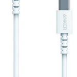 Cablu de date Anker PowerLine Select A8612G21, USB-C - Lightning, MFI, 0.91 m (Alb)
