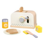 Set toaster - Alb, New Classic Toys, 2-3 ani +, New Classic Toys