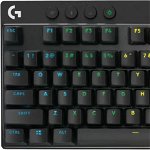 Tastatura Gaming Wireless mecanica LOGITECH G PRO X TKL TACTILE LIGHTSPEED Wireless, Layout US INT, Black