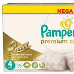 Scutece Pampers Premium Care 4 Mega Box 104 buc
