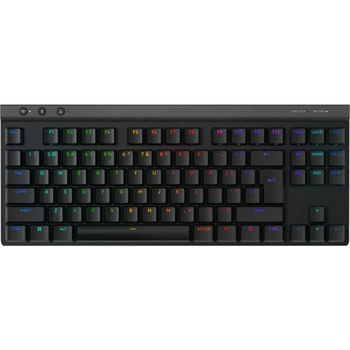 Tastatură gaming Logitech - G515 Lightspeed TKL, wireless, neagră