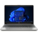 Laptop HP 250 G9, Intel Core i5-1235U pana la 4.4GHz, 15.6" Full HD, 16GB, SSD 512GB, Intel Iris Xe Graphics, Free Dos, argintiu
