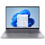 Laptop Lenovo ThinkBook 16 G7 ARP cu procesor AMD Ryzen™ 7 7735HS pana la 4.7GHz, 16" WUXGA, IPS, 32GB DDR5, 1TB SSD, AMD Radeon™ 680M Graphics, No OS, Arctic Grey, 3Y Courier/Carry-in upgrade