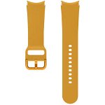 Curea smartwatch  Sport Band pentru Galaxy Watch4 20mm M/L - Mustard, Samsung