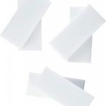 Set de 6 bureti pentru bucatarie Osma, alb, 12 x 5 x 2,5 cm