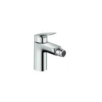 Baterie bideu Hansgrohe Logis 100, monocomanda, crom